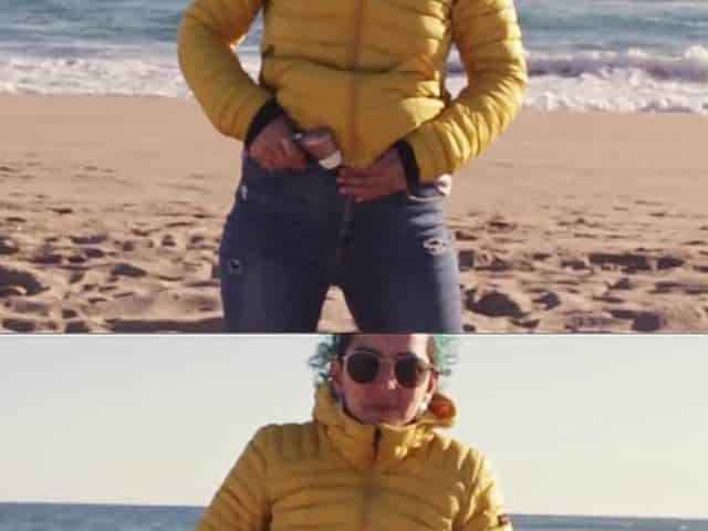 Beach Masturbation