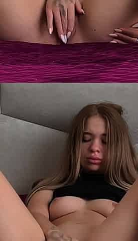 Fingering on My Wet Pussy, Listen to the Sound - Real Orgasm