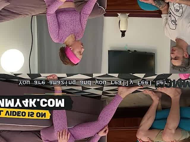 MOMMY4K. Russian mama grabbed this wang