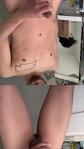 Youthful Dude w/ Large Weenie Giant Cum Discharged