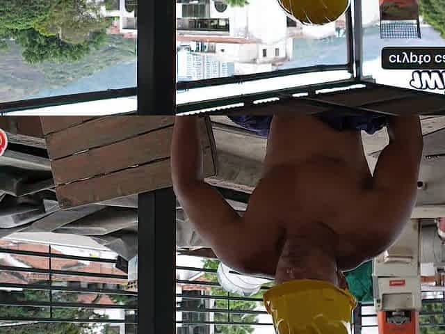 Builder bangs his large-assed boss with his large ebony dick - Devil Khloe & Brandon Cruz