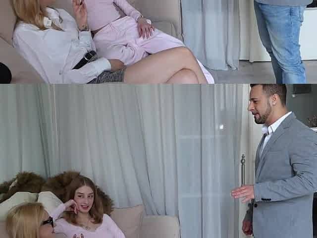 Mama is Shopping, Stepdad is having Anal Sex with Her Slutty Stepdaughter and H...