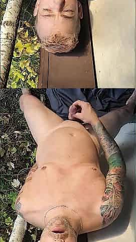 Outdoor adventure in abandonned building, Scared to get caught nude