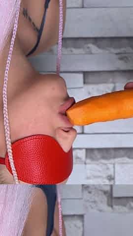 Cheated Stepsister in Fruit Game! She Liked It! Surprise!
