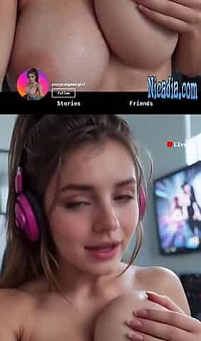 AI Gamer Angel Drilled And Creampied On Live Stream