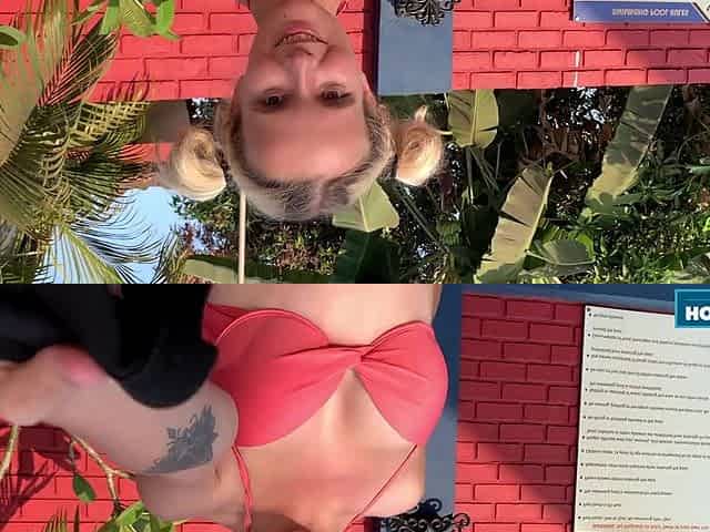 Blonde Lolipop Gets Wet - Lolipop & Mark Pirson