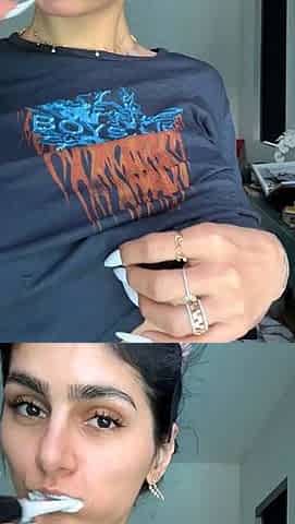 Mia Khalifa Morning Routine Nude Teasing Onlyfans Video