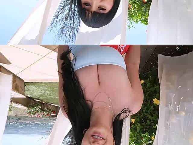 Titty Play Before Rubbing Wet Pussy With Big Ass Aleksa Mink