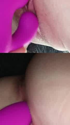 Playing with My Pink Vibrator