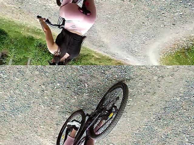 Bike ride ended with hard sex in the midst of the forest with my recent ally.