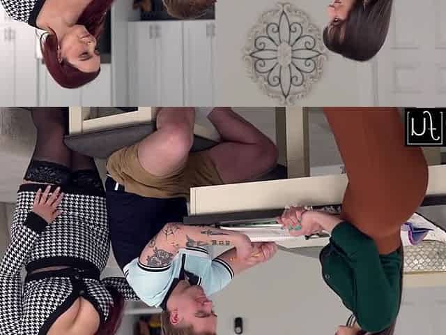 Busty Tutors Go Wild In A Steamy Study Session!