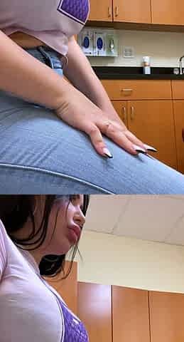 Big boob brunette masturbates on webcam