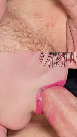 Close up- Blowjob Slow and Pleasant Spasm in the Penisclose up- Blowjob Slow and Pleasant Spasm in the Penis