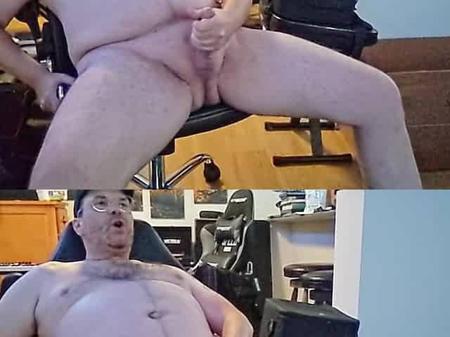 Come over and watch me stroke my hard dick and cum!