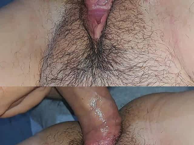 Creampie in the pussy of my little neighbor