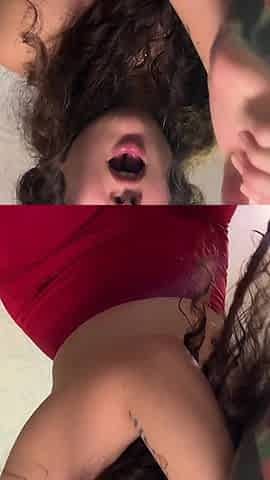 The Dirty Giantess Sits on Your Face After Training but Forbids You to Cum
