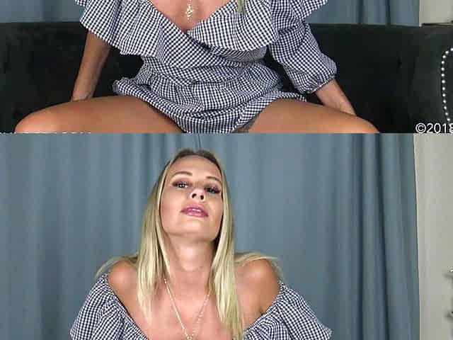 Cute blonde amateur webcam teen masturbating