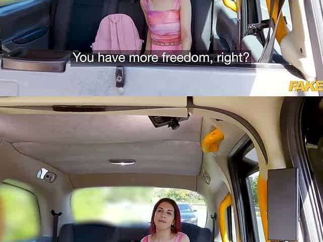 I drilled my boss's wife in the booty - Fake Taxi