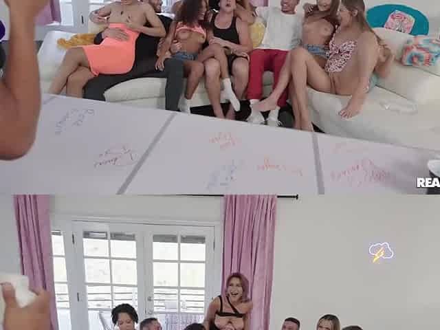 Sex Party With Shameless Horny With Amethyst Banks And Diamond Banks