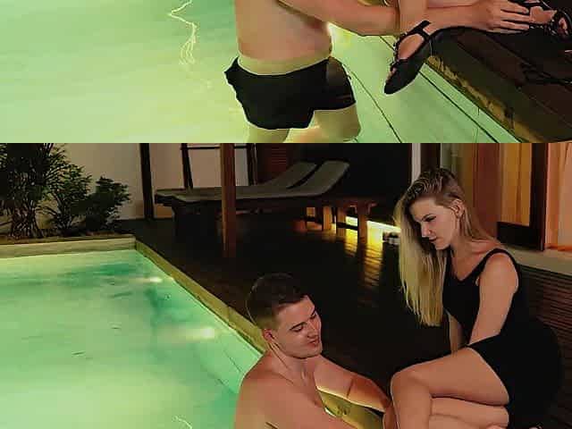 That babe gets off on licking eggs and when her body has lots of semen