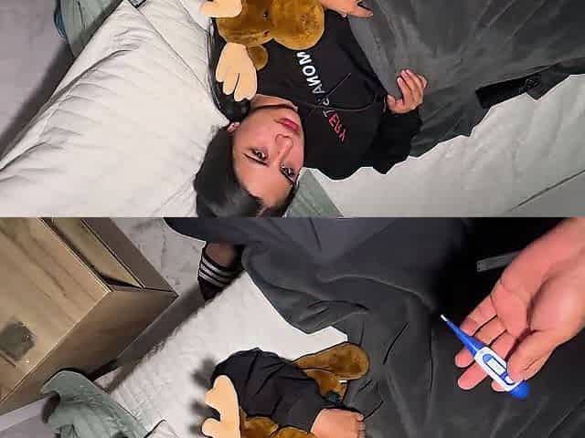 POV: Stepbrother, I'm sick coz u don't take my temperature with your jock!