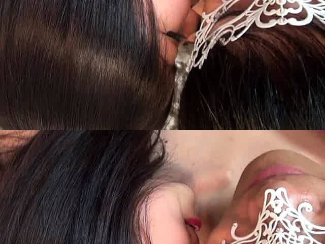 Great close up inside oriental blowjob point of view
