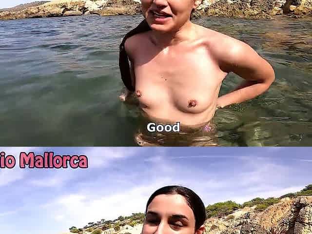 Underwater Sex With Big White Bubble Butt Italian