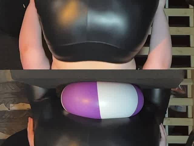 Bigbootylucy and Dragon Agressively Butt Crushed Another 6 Beach Balls + 2 Ride to Pops! 2 Cams - Slow-mo