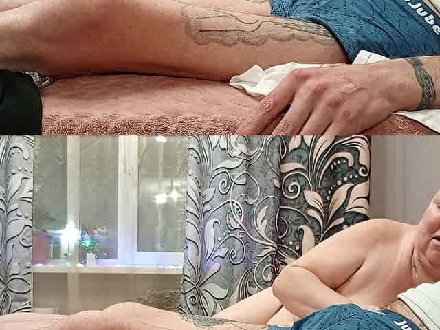 the neighbour fondles my penis with her throat until I cum in her throat