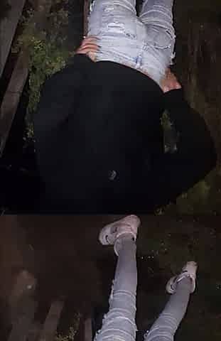 My sister-in-law was and pissing in the street after the party.