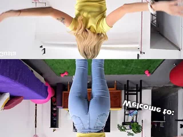 Incredible Round Butt on Slender Legs! Giant Haunch-Hole, Puffy Cameltoe! Most good Jeans!