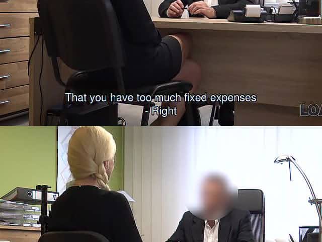 LOAN4K. Hottie realtor reaches goals thanks to twat in...