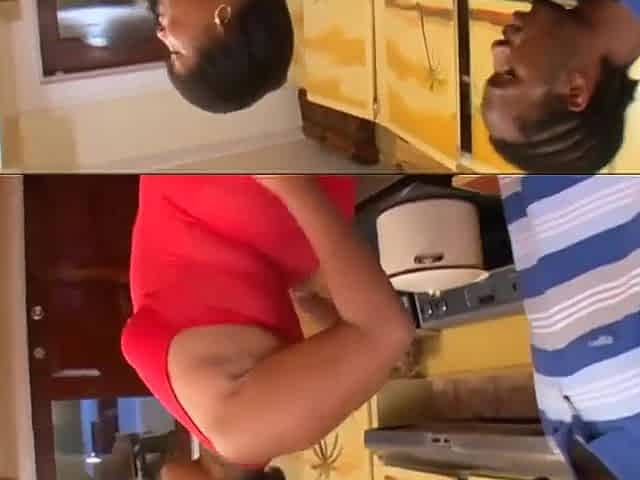 Ebony horny BBW amateur sex