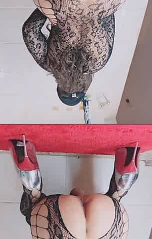 Wearing a Recent Bodysuit, I Had a Machine Inserted Into My Asshole and I Squirted