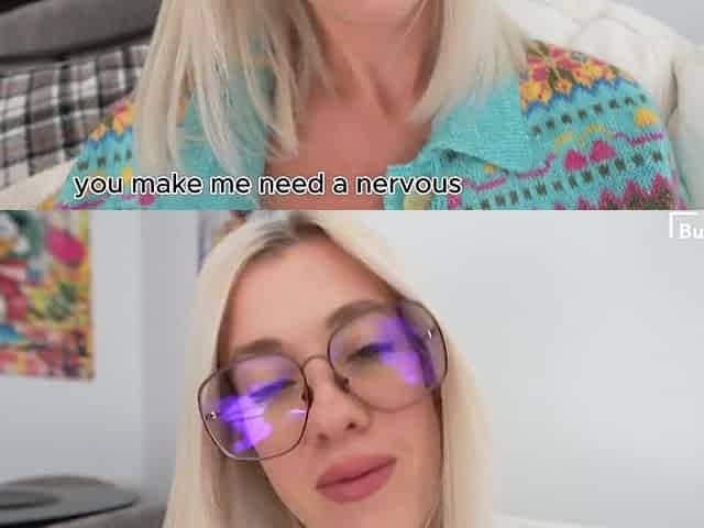 Nerdy Step Sis with Large Boobs and Glasses lastly gets Banged..