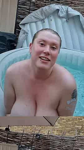 Splashing Around in a Hot Tub - Solo Girl