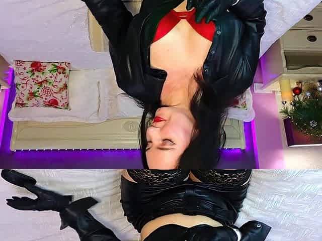 leather gloves fetish