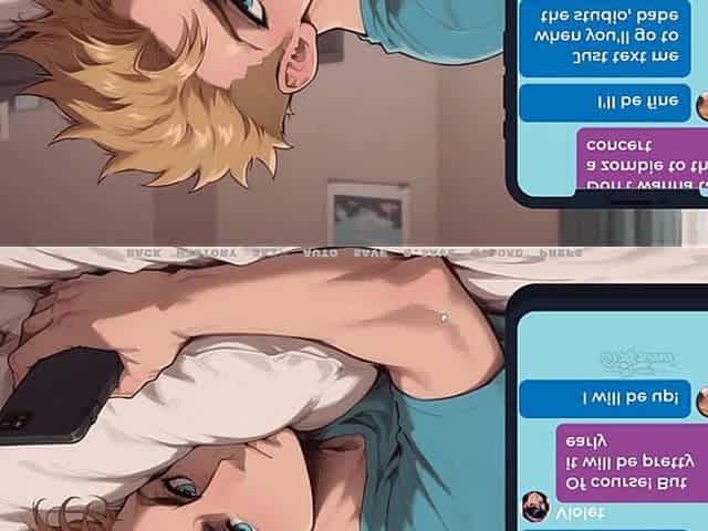 My New Girlfriend Taboo Hentai Game Ep.33 Cute GF Is Sexting with Her Best Friend!