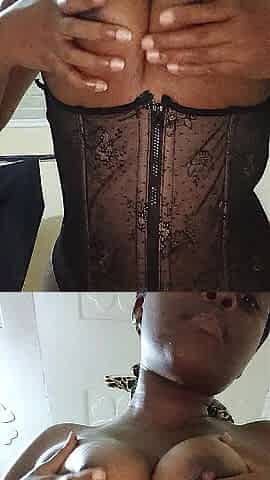 Solo black domme titties and vagina tease. (Full clip on fancentro) -bitch goddess urek.