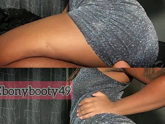 black farting in sparkly suit