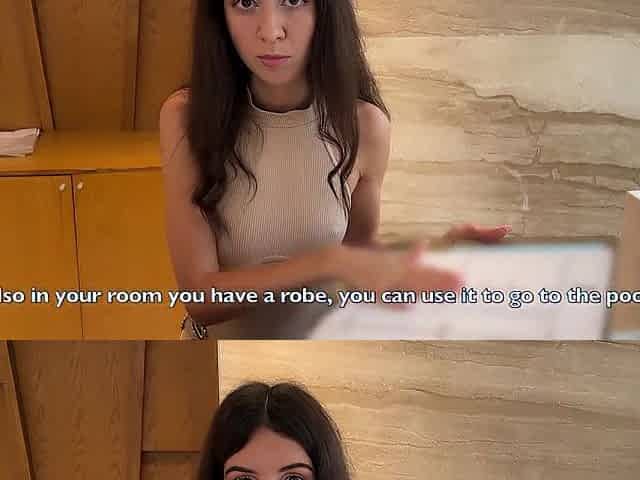 Hotel Room Service - Hostess Acquiesced to Sex with Guest