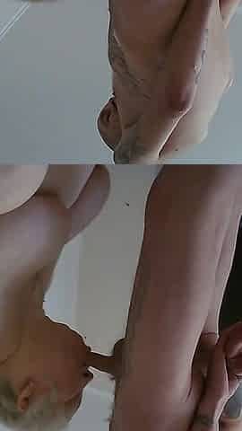 Mother-in-law Gives Me a Blowjob Until I Cum