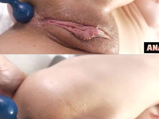 Anal Floozy Likes Feeling Warm Cream Fill Her Butthole