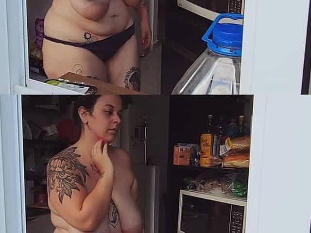 Finally Caught My Neighbor Fully Naked