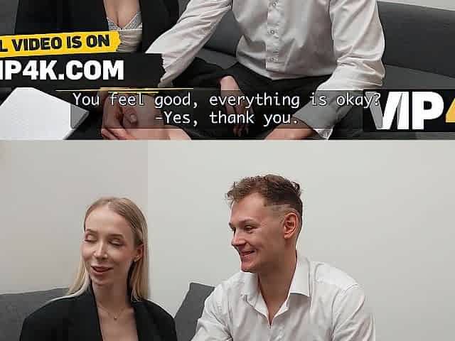 VIP4K. Nata Gold went to the wrong Casting and got her Cunt Drilled