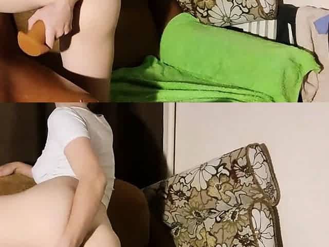 Blonde Solo Fisting Orgasm with Sex Toy