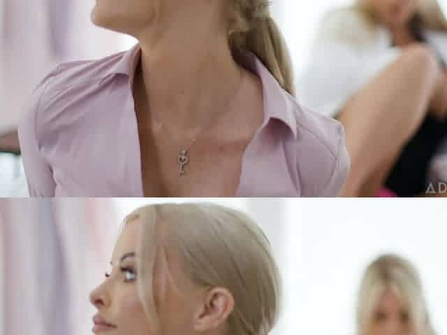 Adult Time - Horny Rachael Cavalli Caught Masturbating at Work by Lesbian Coworker Linzee Ryder!