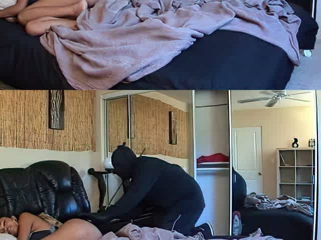 Black MILF with BIG boobs dancing and teasing