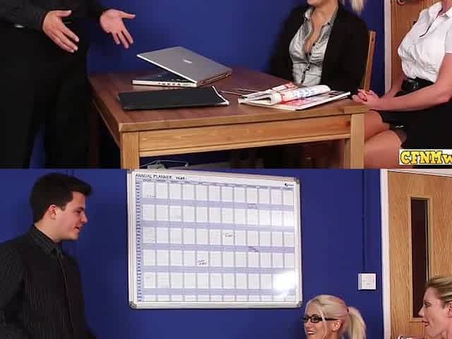 Sucking Cfnm Dick At The Office
