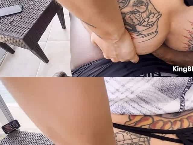 Beach Balcony Blowjob - Gia Lovely & Louie Smalls